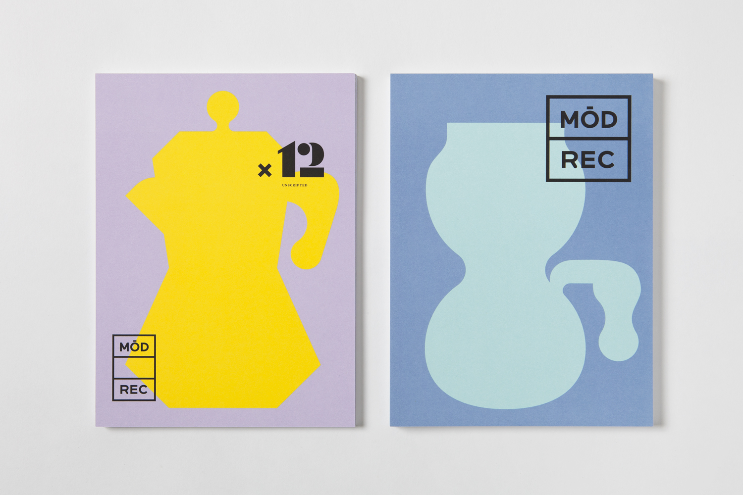 Graphic identity and print by Blok for subscription coffee service Modern Recreation