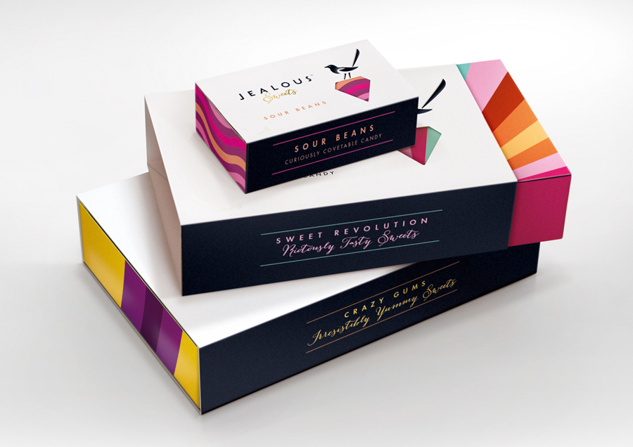 New Packaging for Jealous Sweets by B&B Studio - BP&O