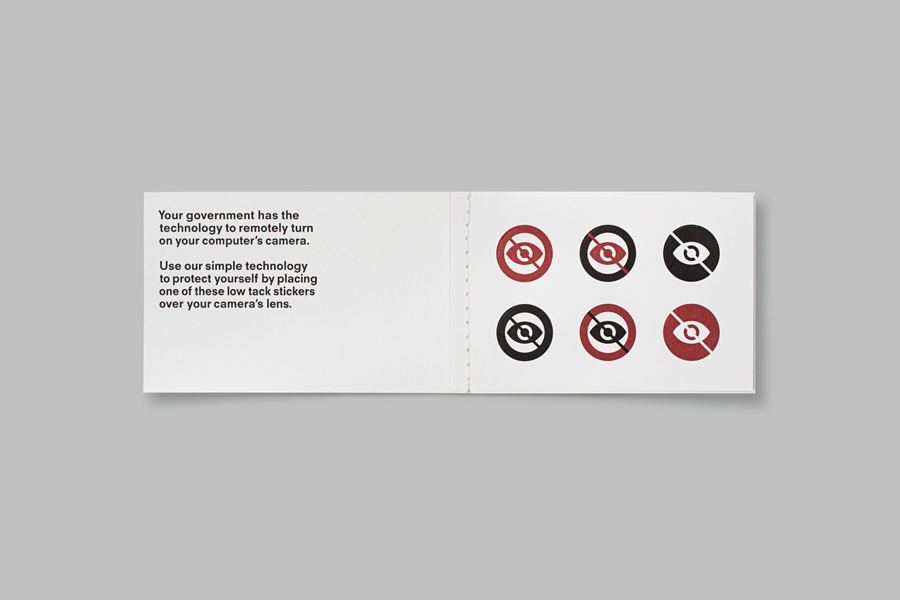 Business card for Privacy International designed by Paul Belford Ltd