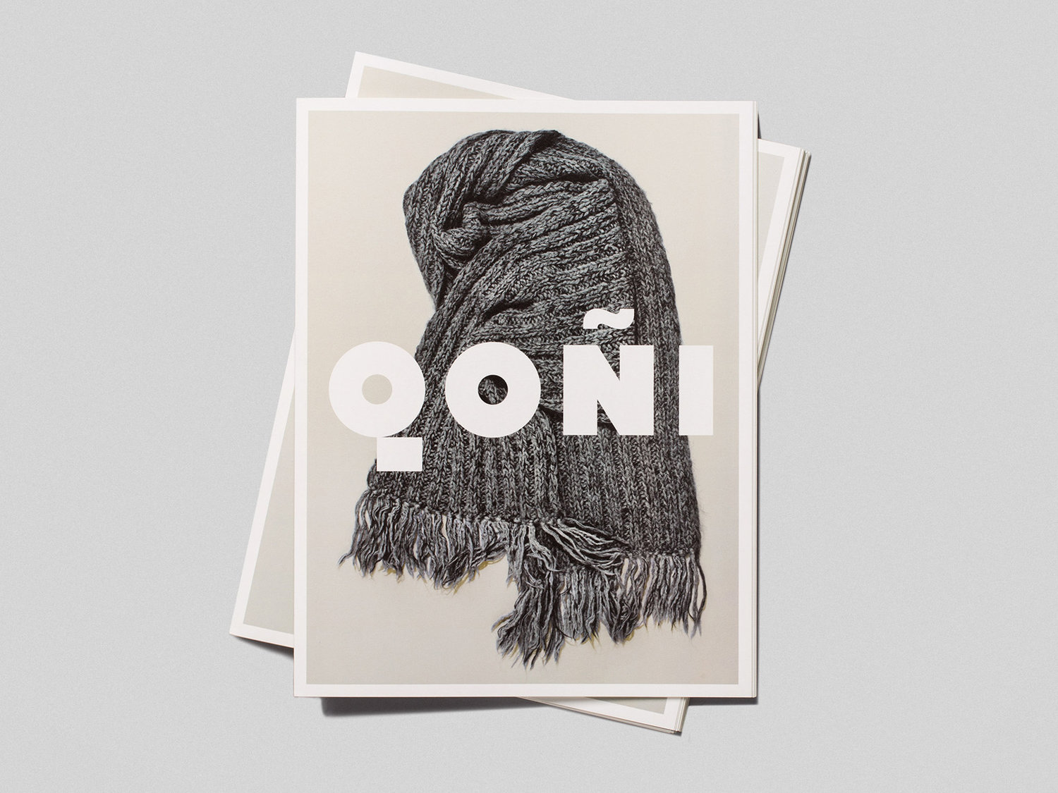 Brand identity and lookbook by Toronto-based Leo Burnett Design for Peruvian handmade knitwear brand Qoñi