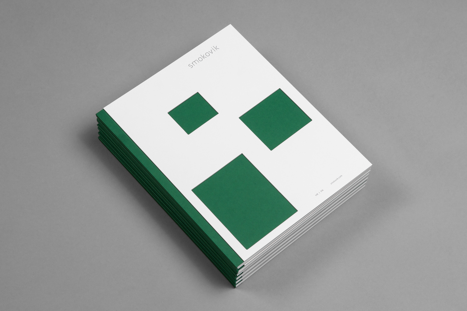 Brand identity and brochure by Studio8585 for Croatian property development Smokovik 