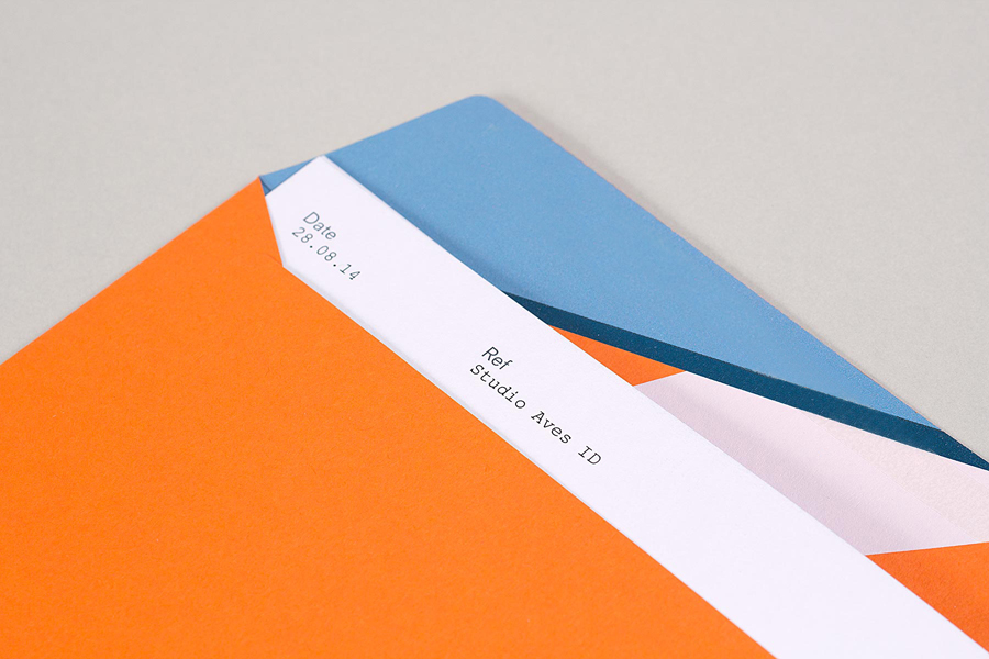 Visual identity and stationery designed by Build for British typographic design studio Studio Aves