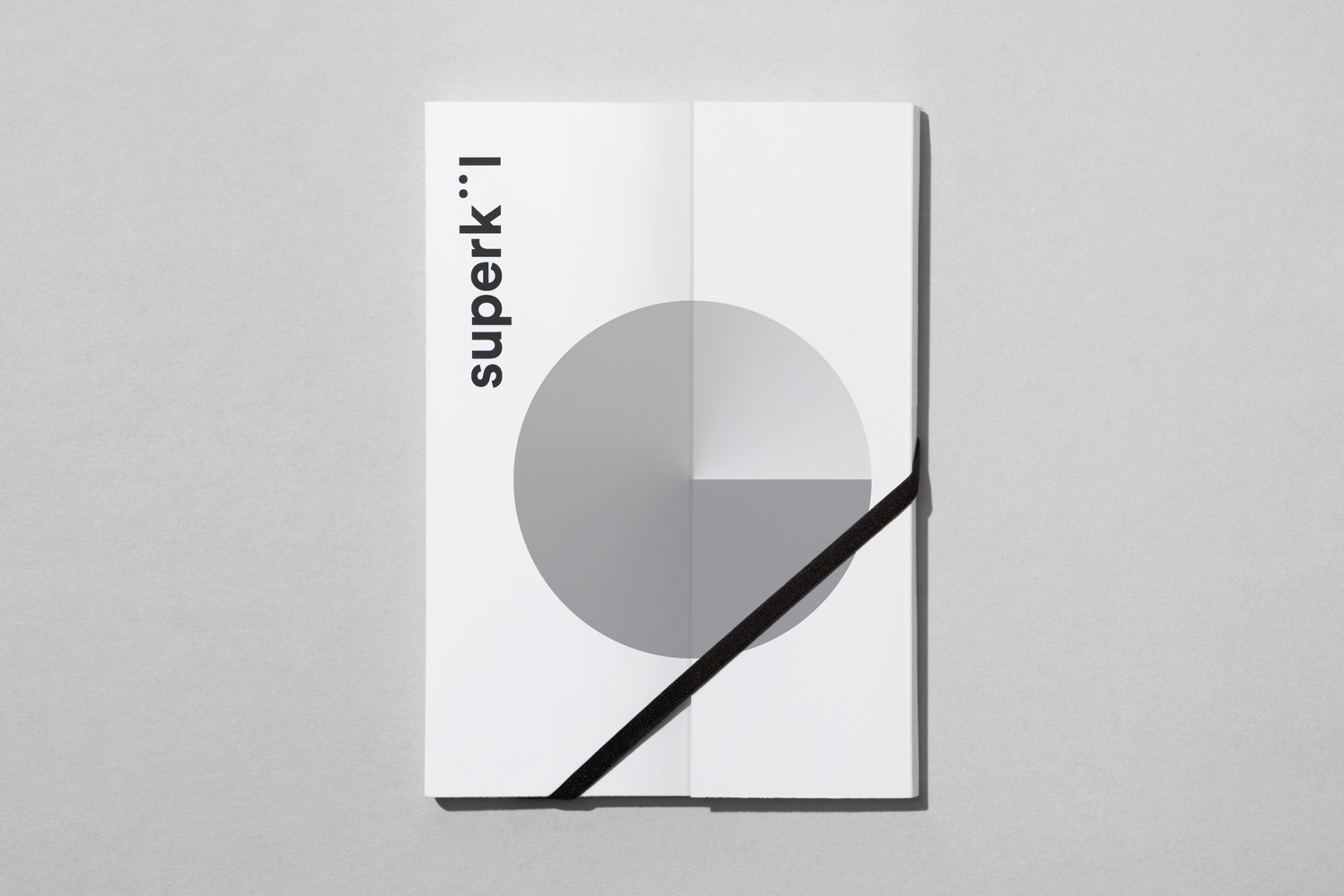 Brand identity and notebook by Toronto-based graphic design studio Blok for Canadian architecture firm Superkül