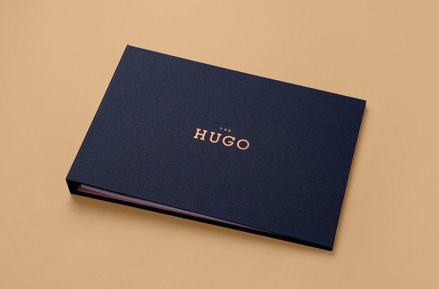 Brochure for property development The Hugo by Studio Brave