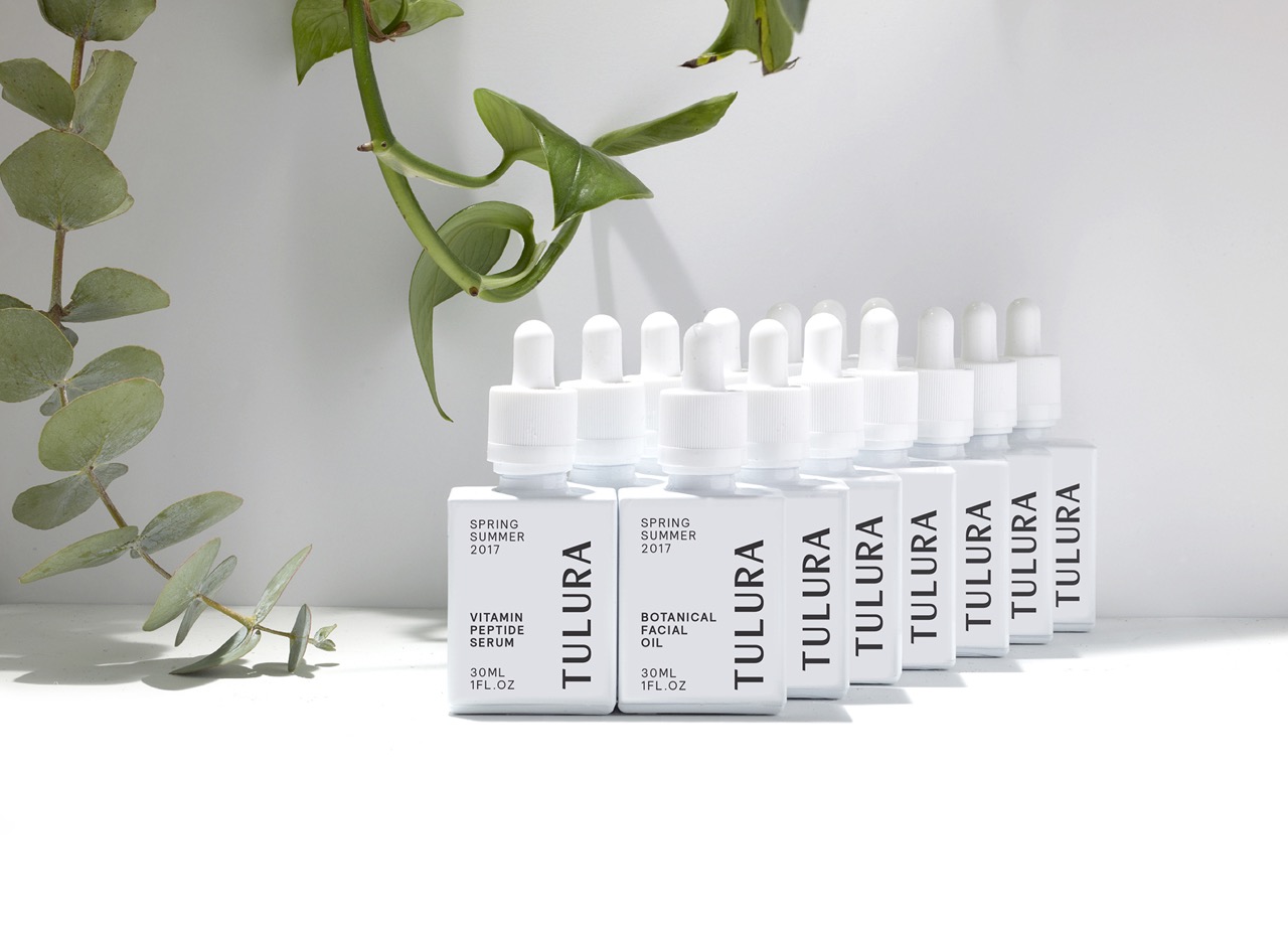 Logotype, branding and packaging by Leeds-based design studio Build for New York skincare brand Tulura