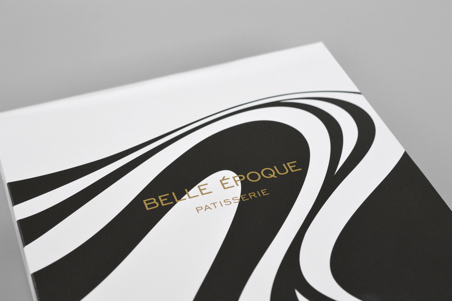 Packaging for London based French Patisserie Belle Epoque by Mind Design