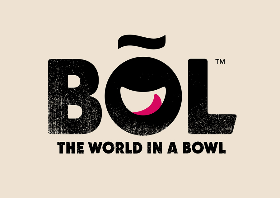 Logo, brand identity and packaging designed by B&B Studio for British vegetable pot brand BOL.