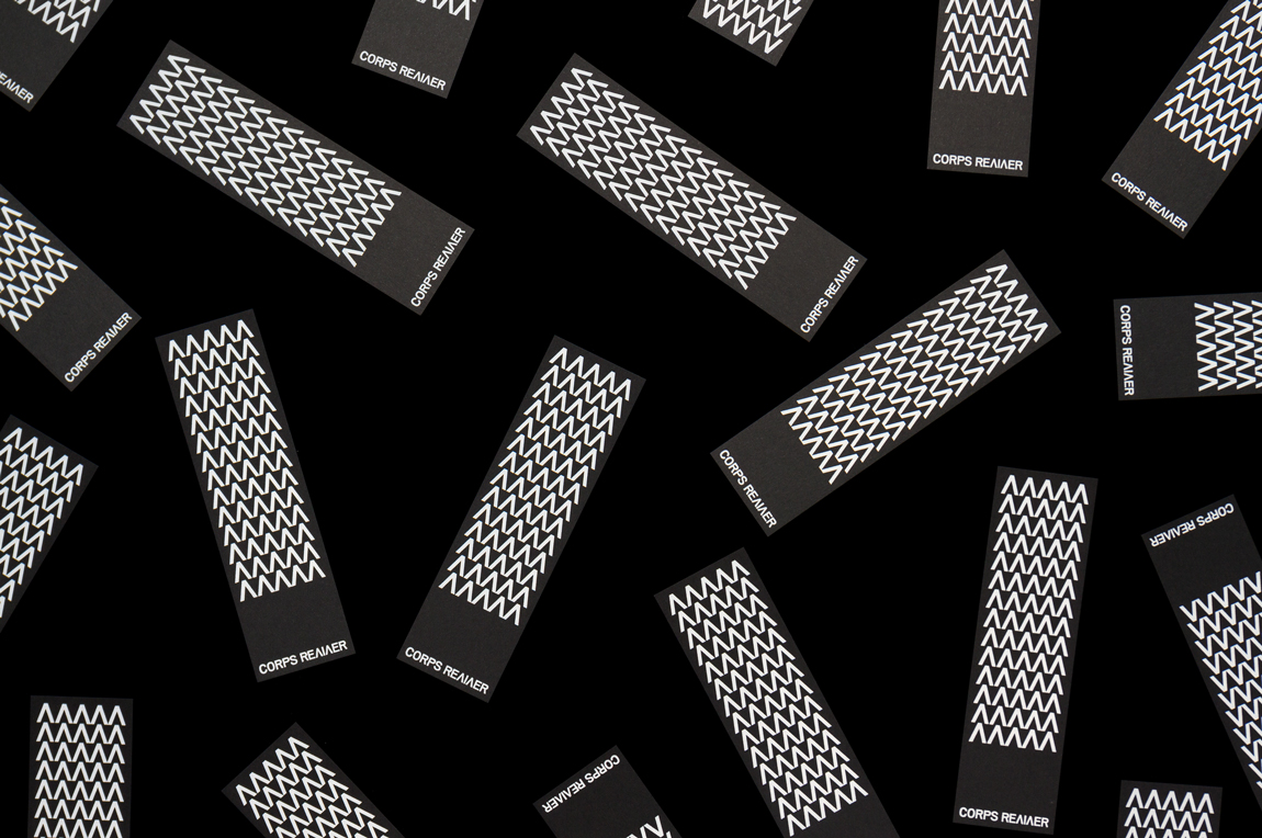 Black & White in Branding – Corps Reviver by Spin, United Kingdom