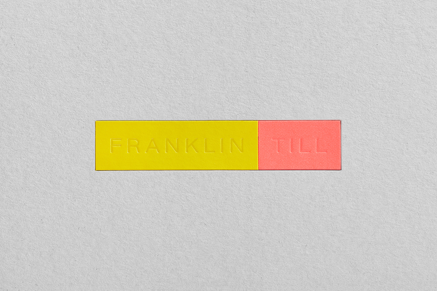 Logo, graphic identity and paper marquetry by Commission for futures research agency FranklinTill
