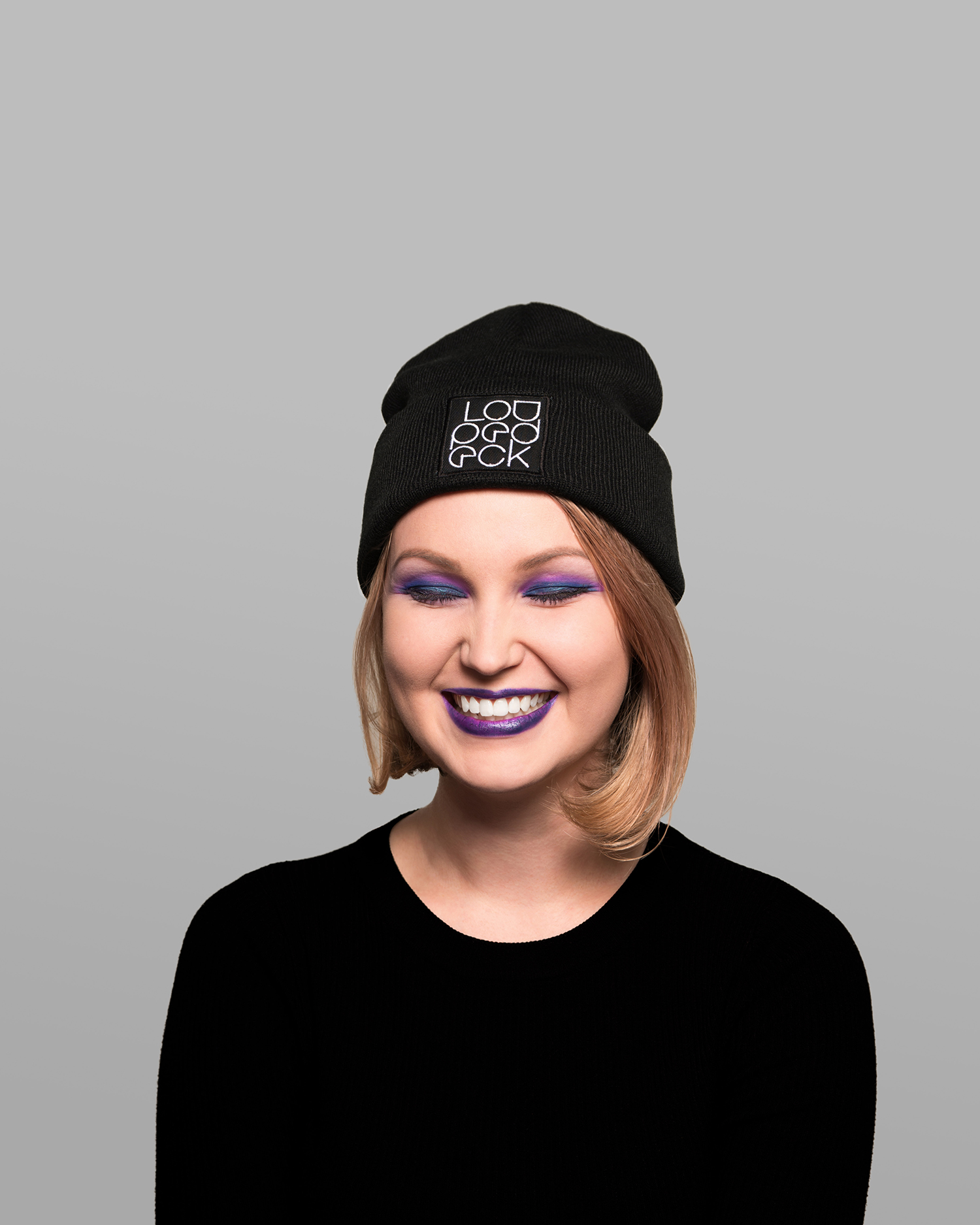 Logo and branded beanie by Bond for editing console and start-up Loupedeck