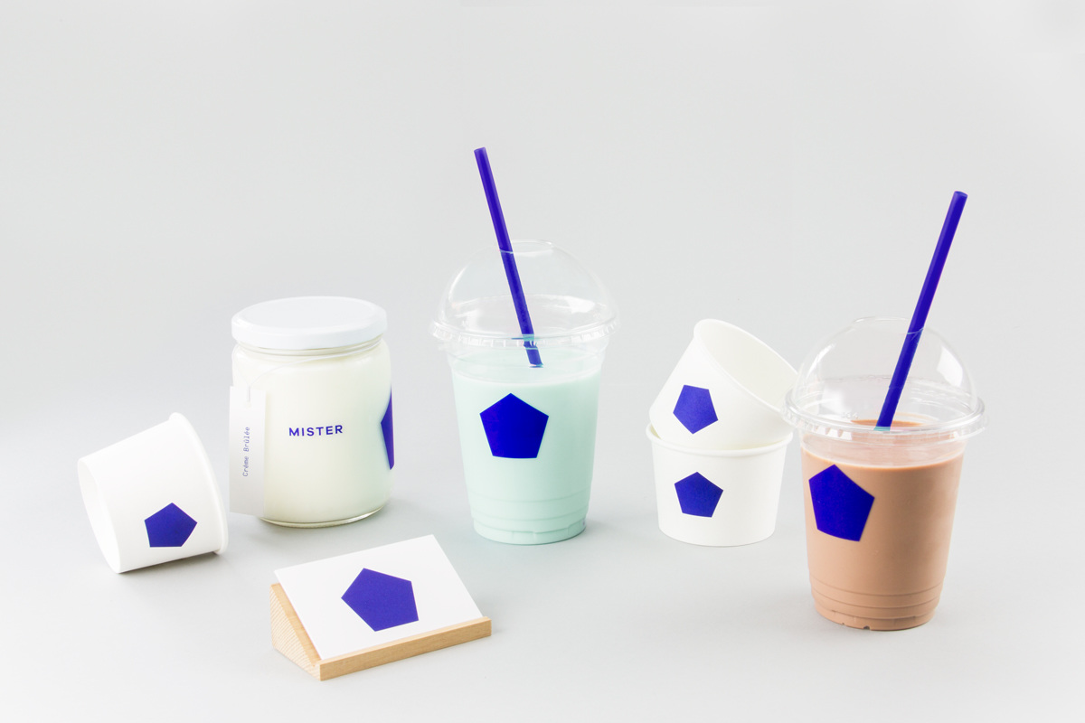 Blue in Branding & Graphic Design: Mister by Brief, Canada