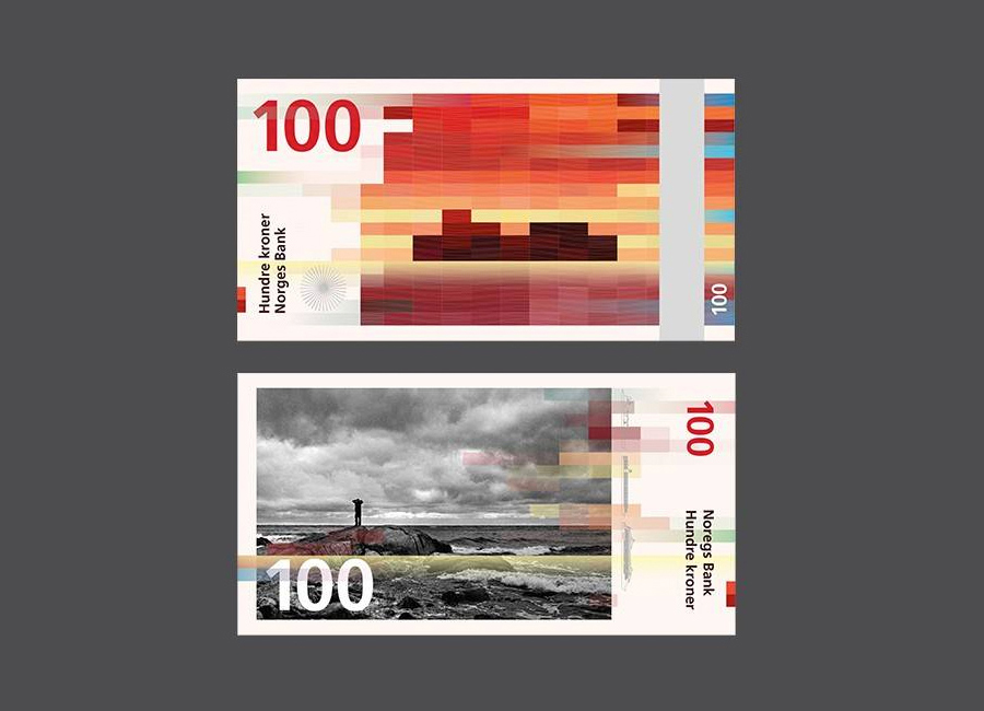 New banknotes for Norges Bank designed by Snøhetta