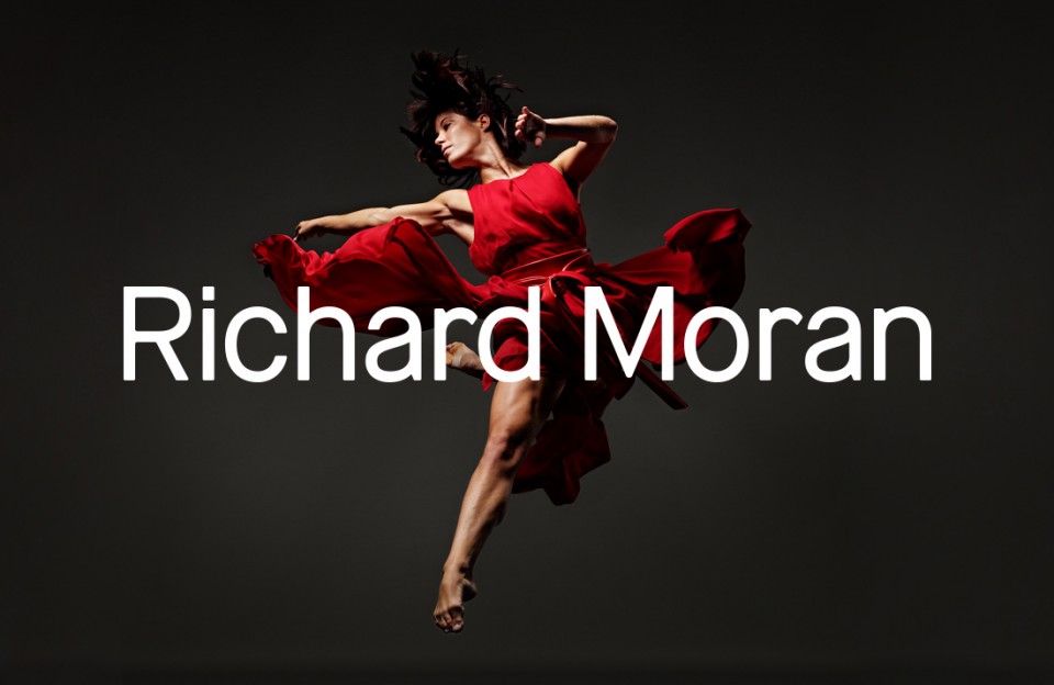 Custom logotype for UK photographer Richard Moran by Leeds based graphic design studio Journal