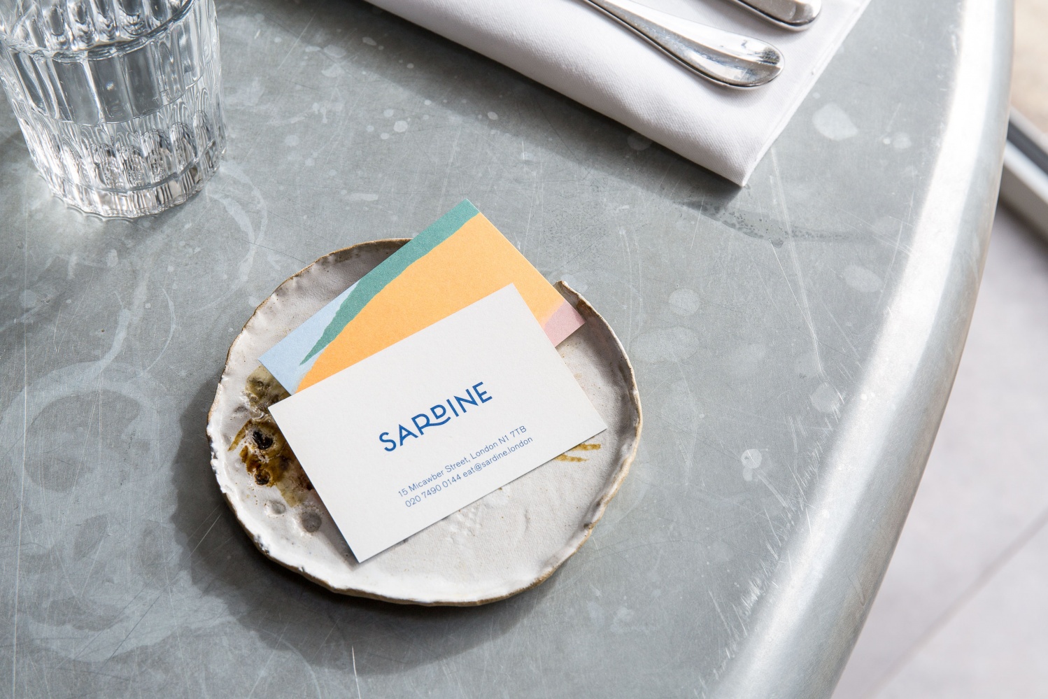 The Best Creative Business Cards 2017 – Sardine by Here Design, United Kingdom