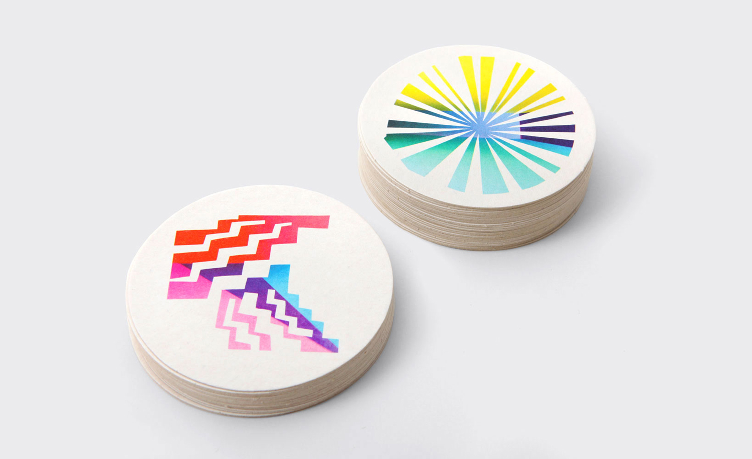 Brand identity and illustrated coasters by New York design studio Triboro for Brooklyn cafe and bar Sauvage