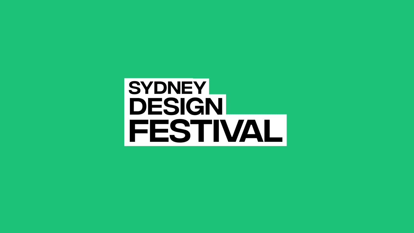 Animated logo by Re for the Sydney Design Festival