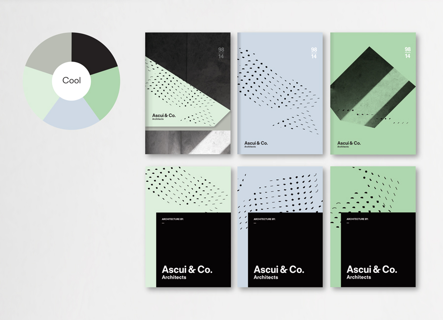 Print work by Grosz Co. Lab for architectural practice Ascui & Co.