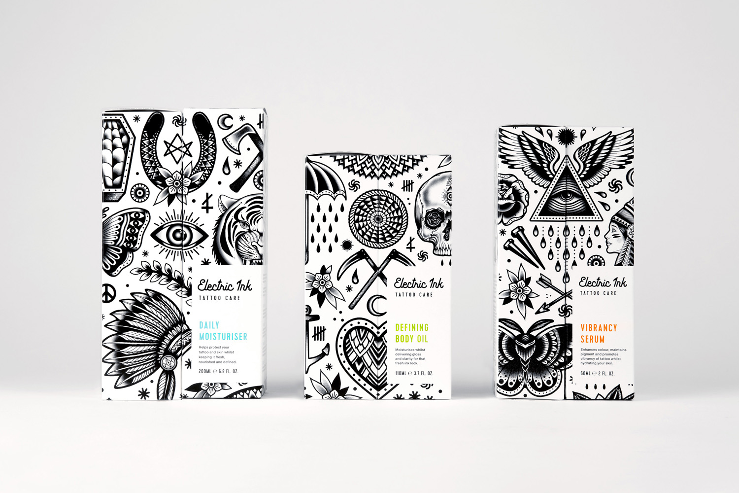 British Packaging Design – Electric Ink by Robot Food, Leeds