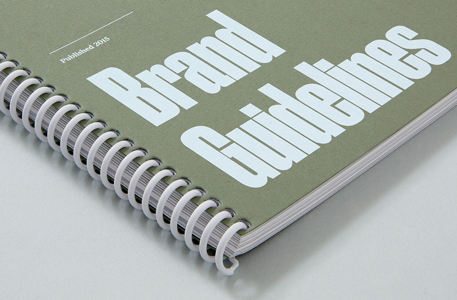 Brand guidelines for Goldsmiths, University of London by UK based graphic design studio Spy
