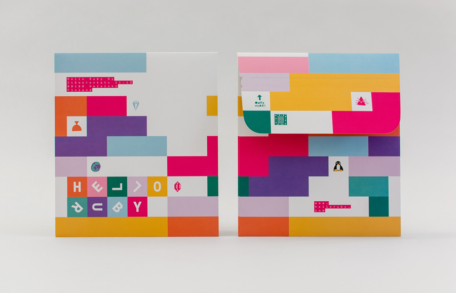 Folder for children's computing brand Hello Ruby by Kokoro & Moi