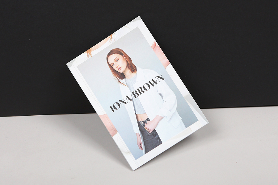 Lookbook for fashion designer Iona Brown by Sam Flaherty