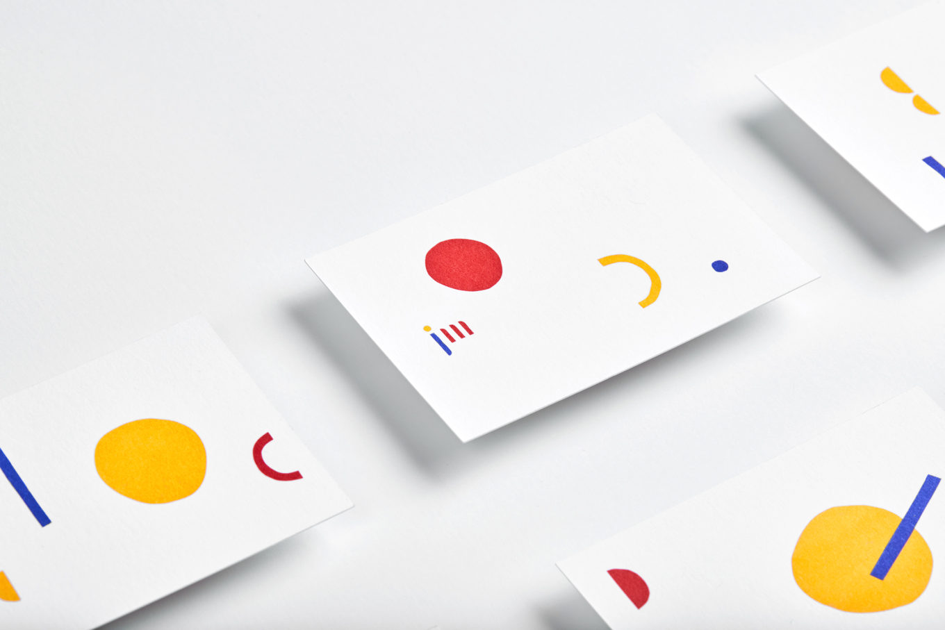 Brand identity and business cards for teething jewellery brand January Moon by Perky Bros