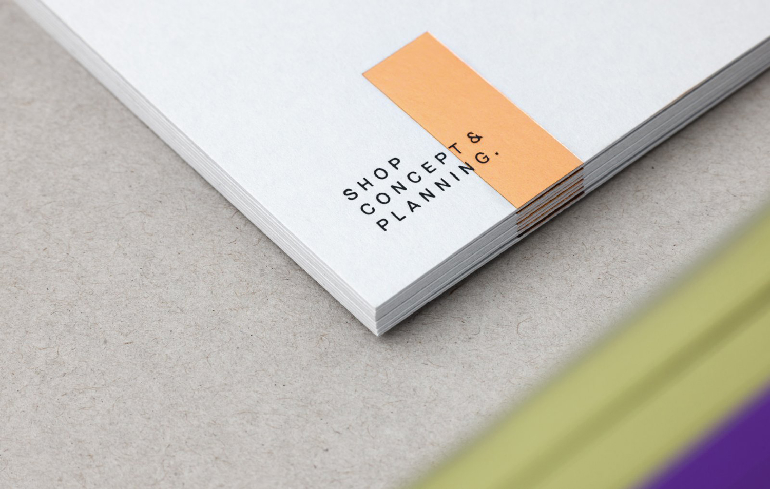 Brand identity and stationery by Graz and Wien-based Moodley for Austrian shop design studio Raumindex