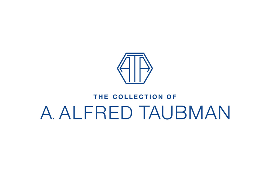 Branding for The Collection of A. Alfred Taubman by Brooklyn based graphic design studio Franklyn
