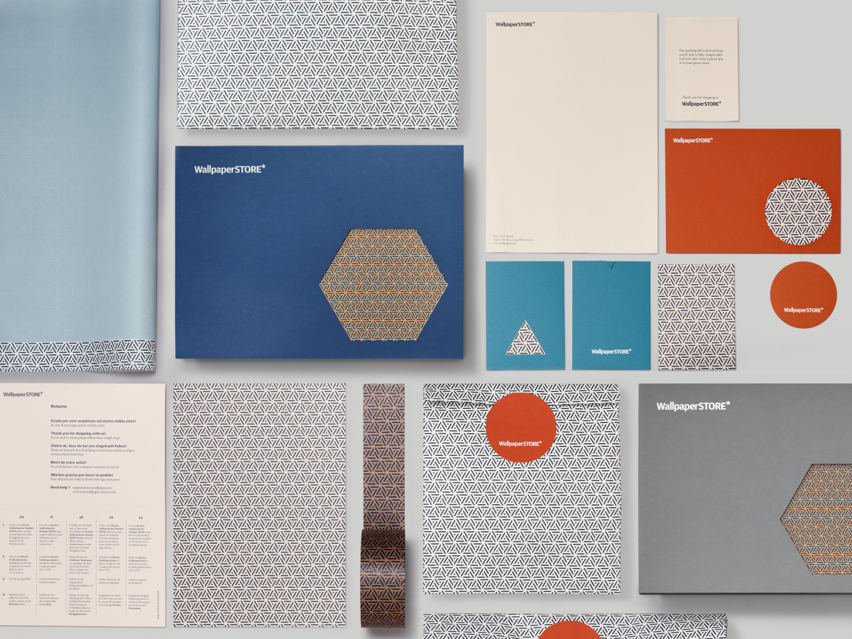 Packaging for WallpaperSTORE* by A Practice For Everyday Life, United Kingdom