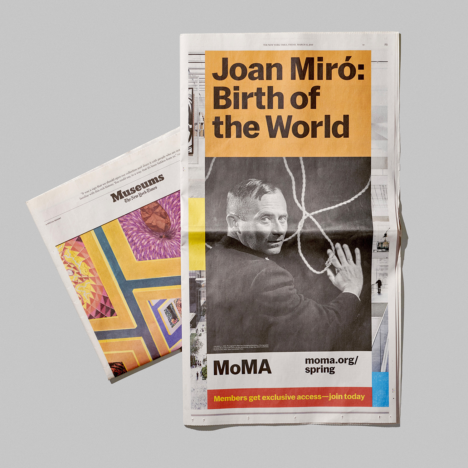 New graphic identity system designed by New York-based Order for MoMA