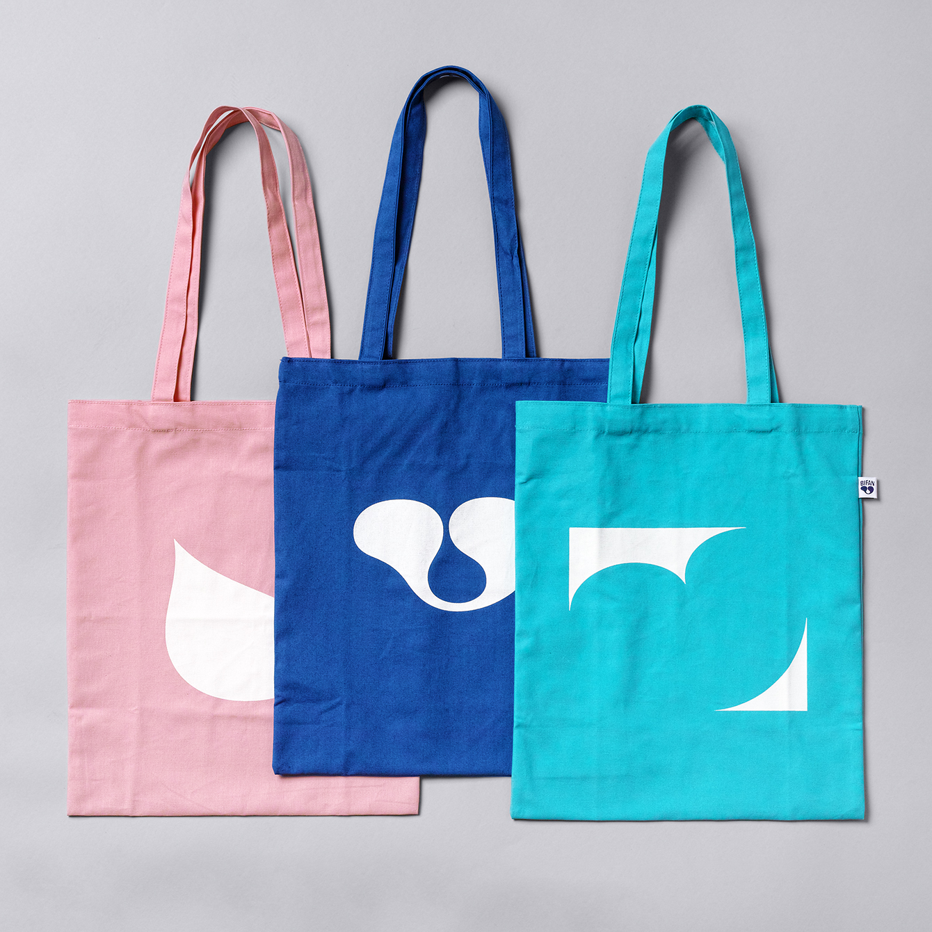 Brand identity and branded tote bags by Studio fnt for 20th Bucheon International Fantastic Film Festival, South Korea