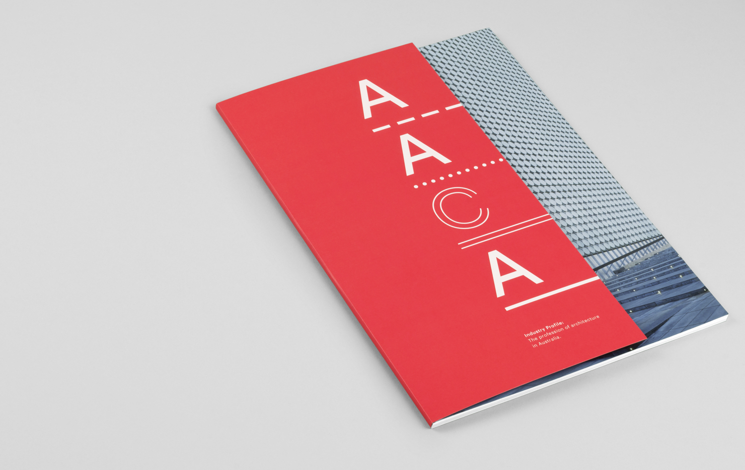 Graphic identity and document by Toko for Architects Accreditation Council Of Australia