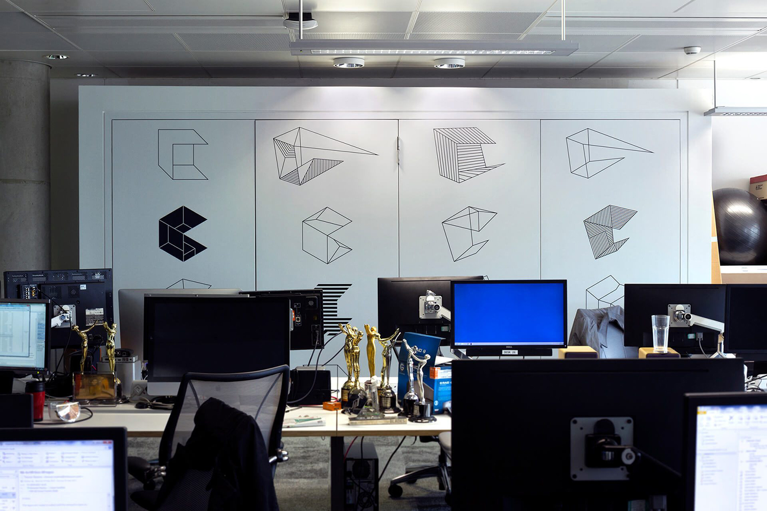 Graphic identity designed by London-based studio Spin for the BBC's in-house creative team BBC Creative