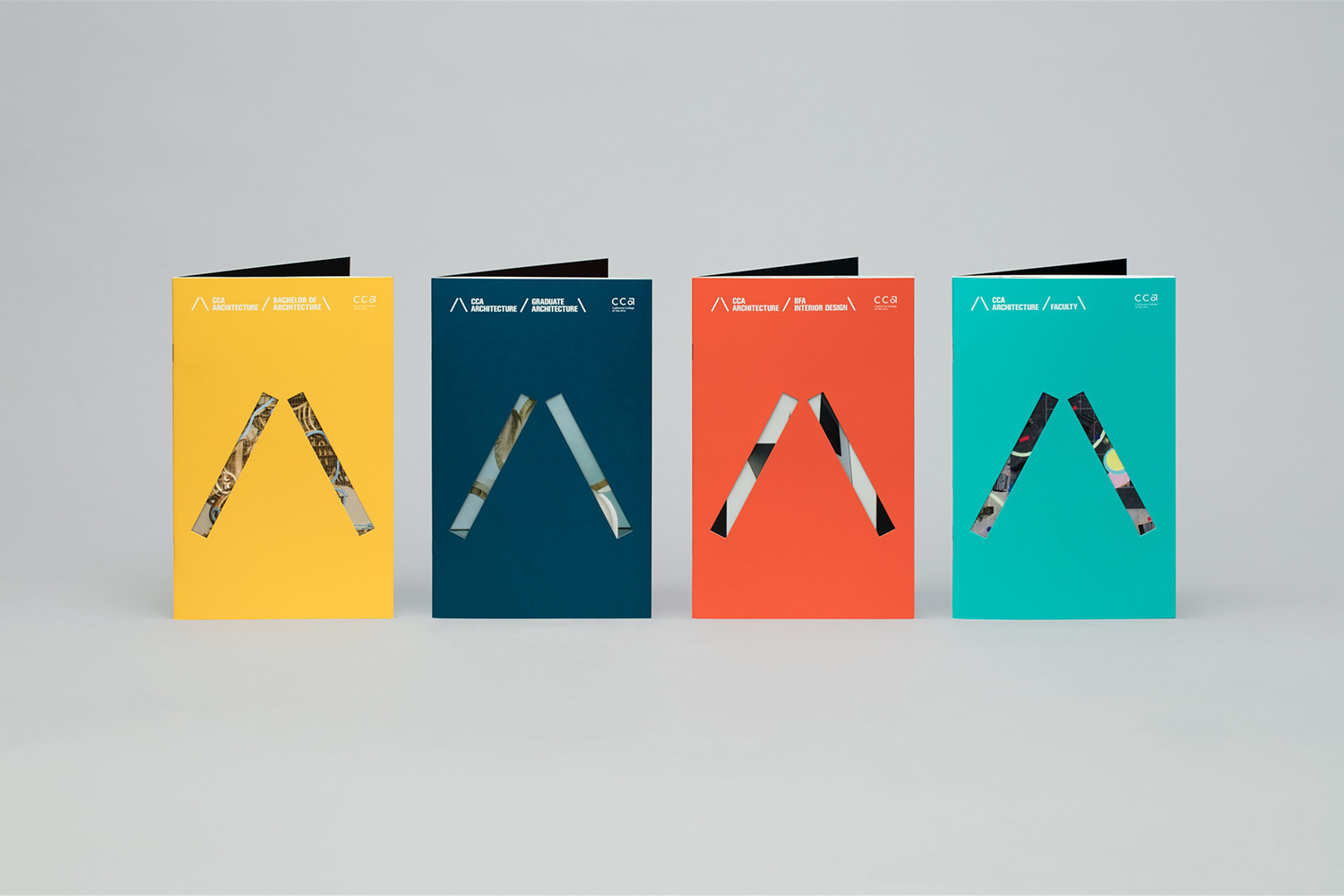 Multi-coloured Branding – CCA Architecture by Manual, United States