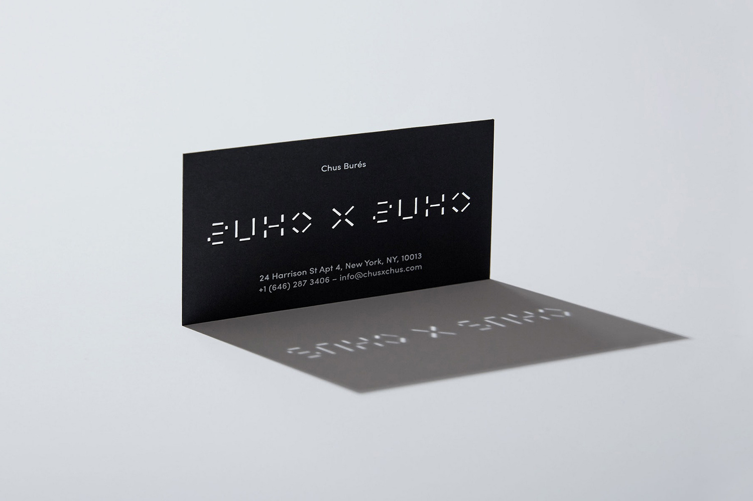 Die Cutting in Branding – Chus x Chus by Pentagram, United States