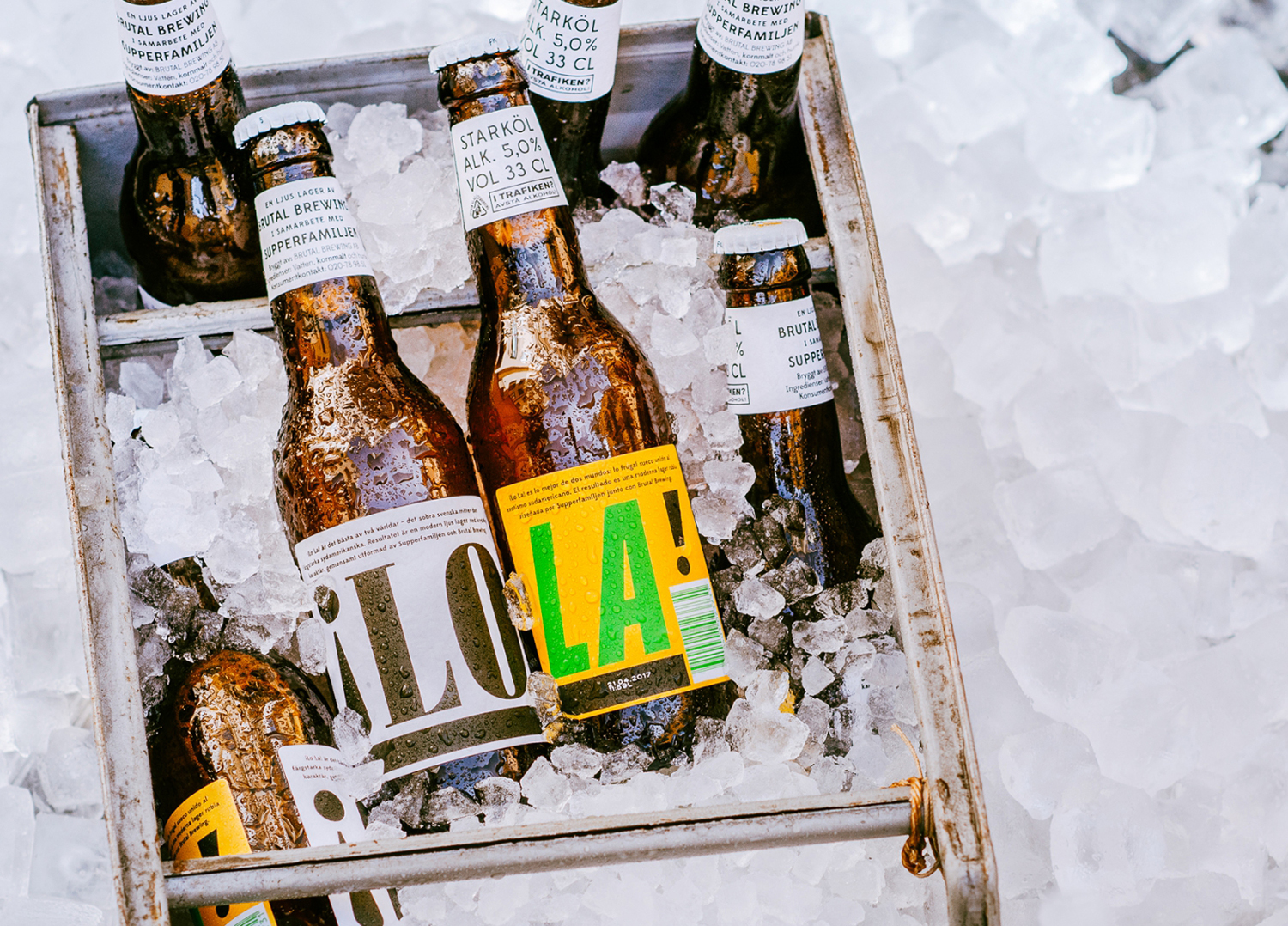 Packaging design for craft beer ¡Lo La! by Neumeister