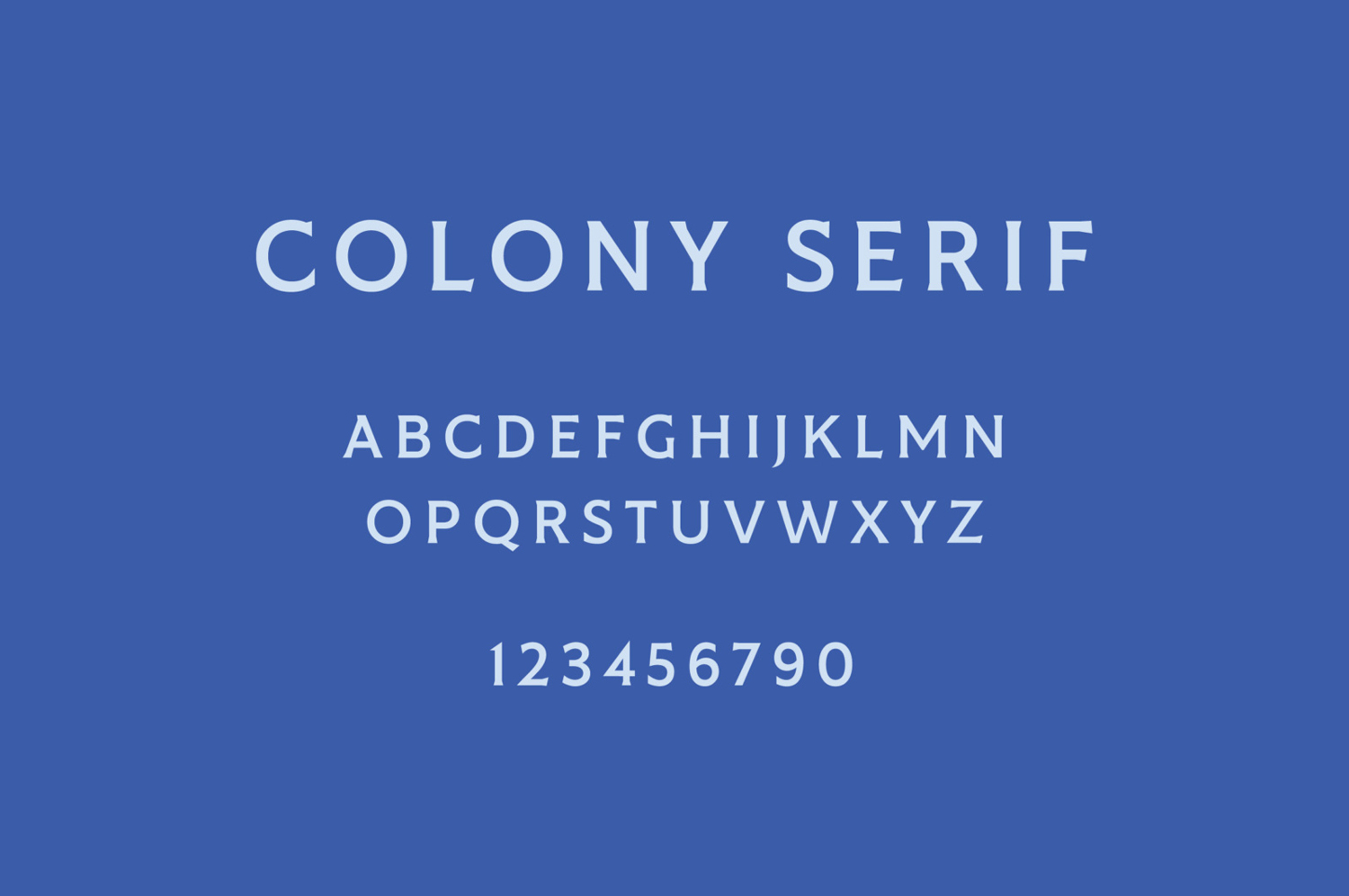 Custom Typeface Design – Colony Serif by Mast for Loyal Coffee