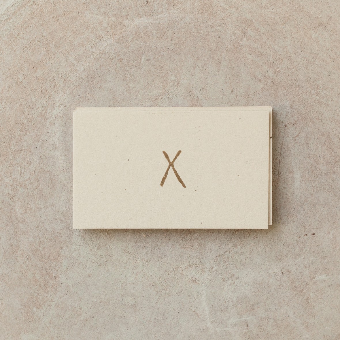 Brand identity and business card by Seattle-based design studio Shore for Natasha Alphonse Ceramics