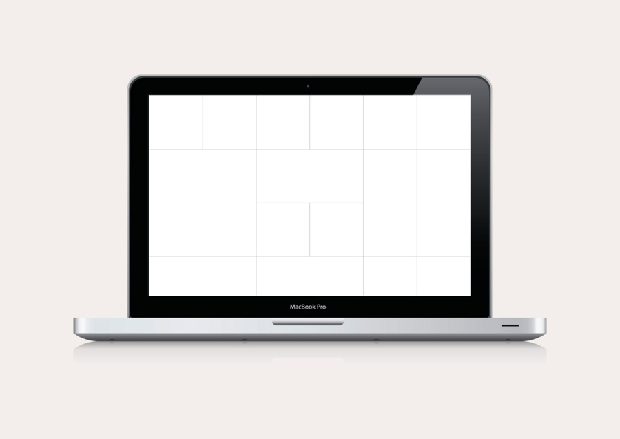 Website grid by Folch for Barcelona based visual communications business O