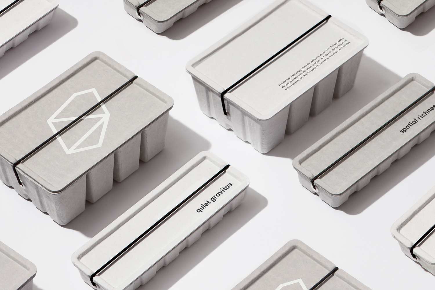 Brand identity and packaging by Toronto-based graphic design studio Blok for Canadian architecture firm Superkül