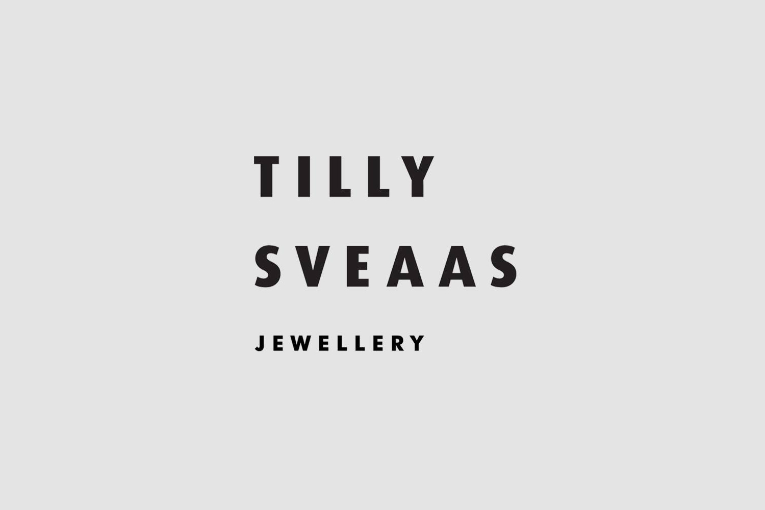 Logotype, print, packaging and art direction by Bond for London-based Tilly Sveaas Jewellery