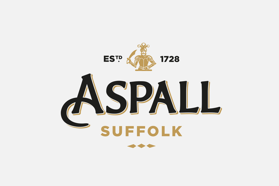 Logo and logotype design by NB Studio for British cyder maker Aspall