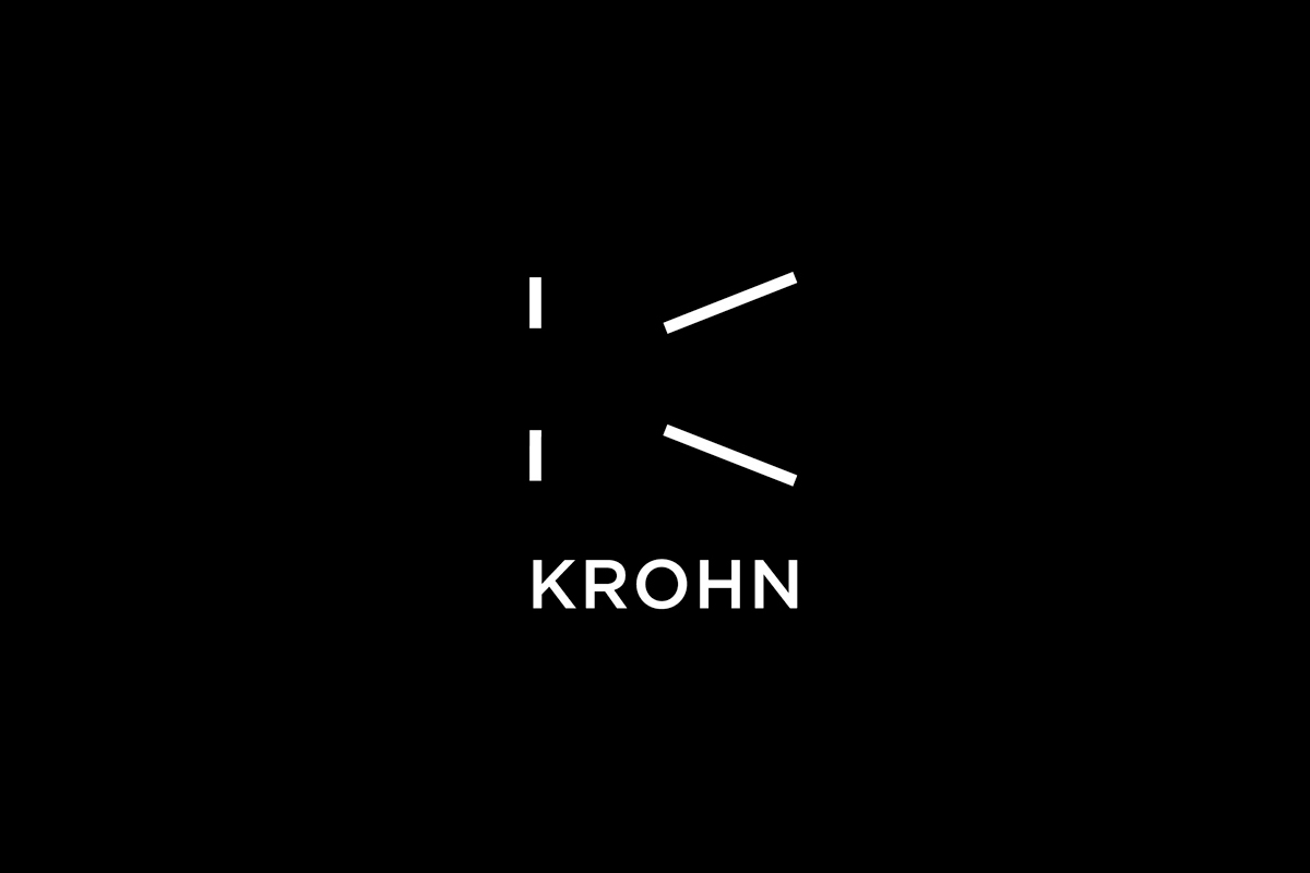 Clever Creative & Minimal Logo Designs – Krohn Architecture by Commando Group