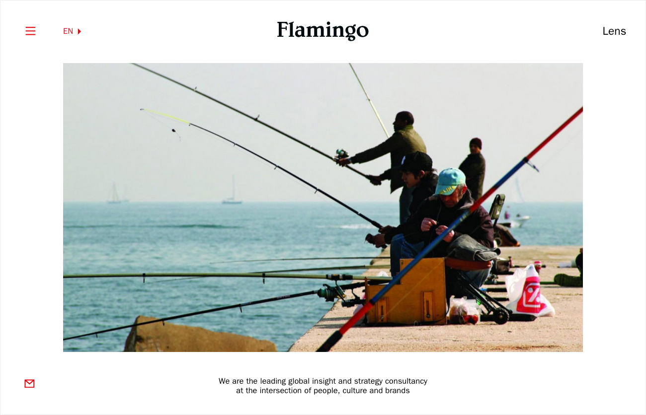 Brand Identity and website for Flamingo by Bibliotheque, United Kingdom