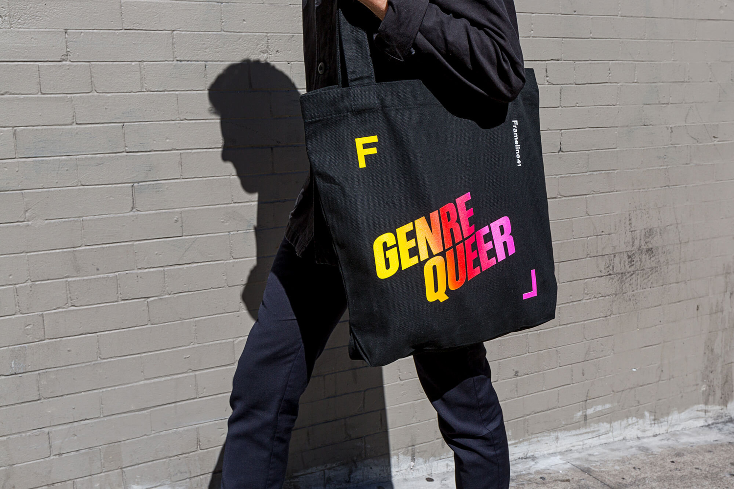 Visual identity, campaign and print by Mucho for San Francisco based LGBT film festival Frameline 41.