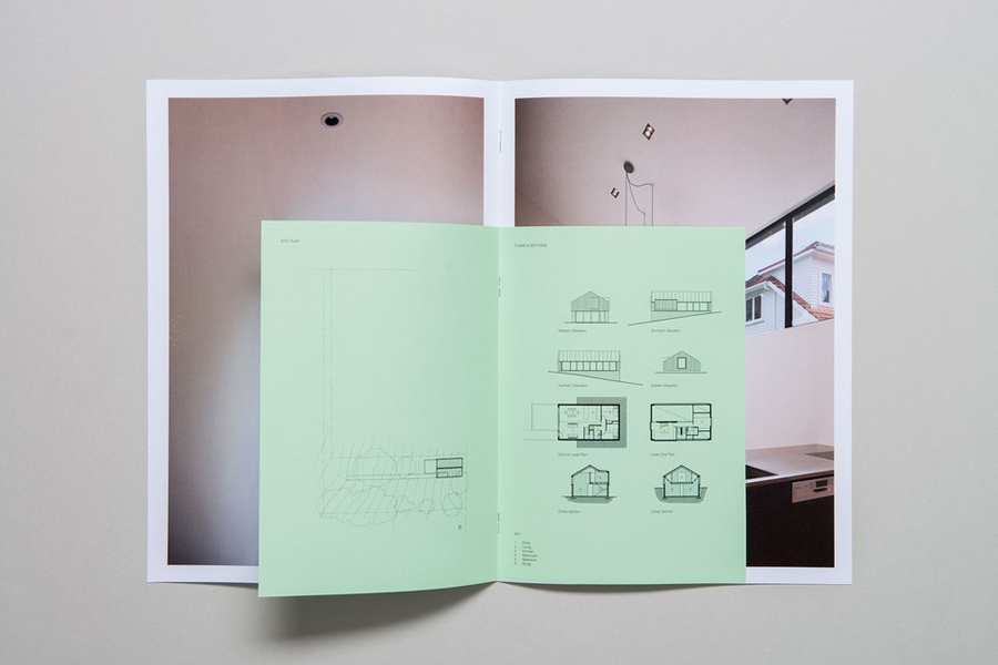 Print designed by In House for award-winning Auckland based architectural practice Space Division