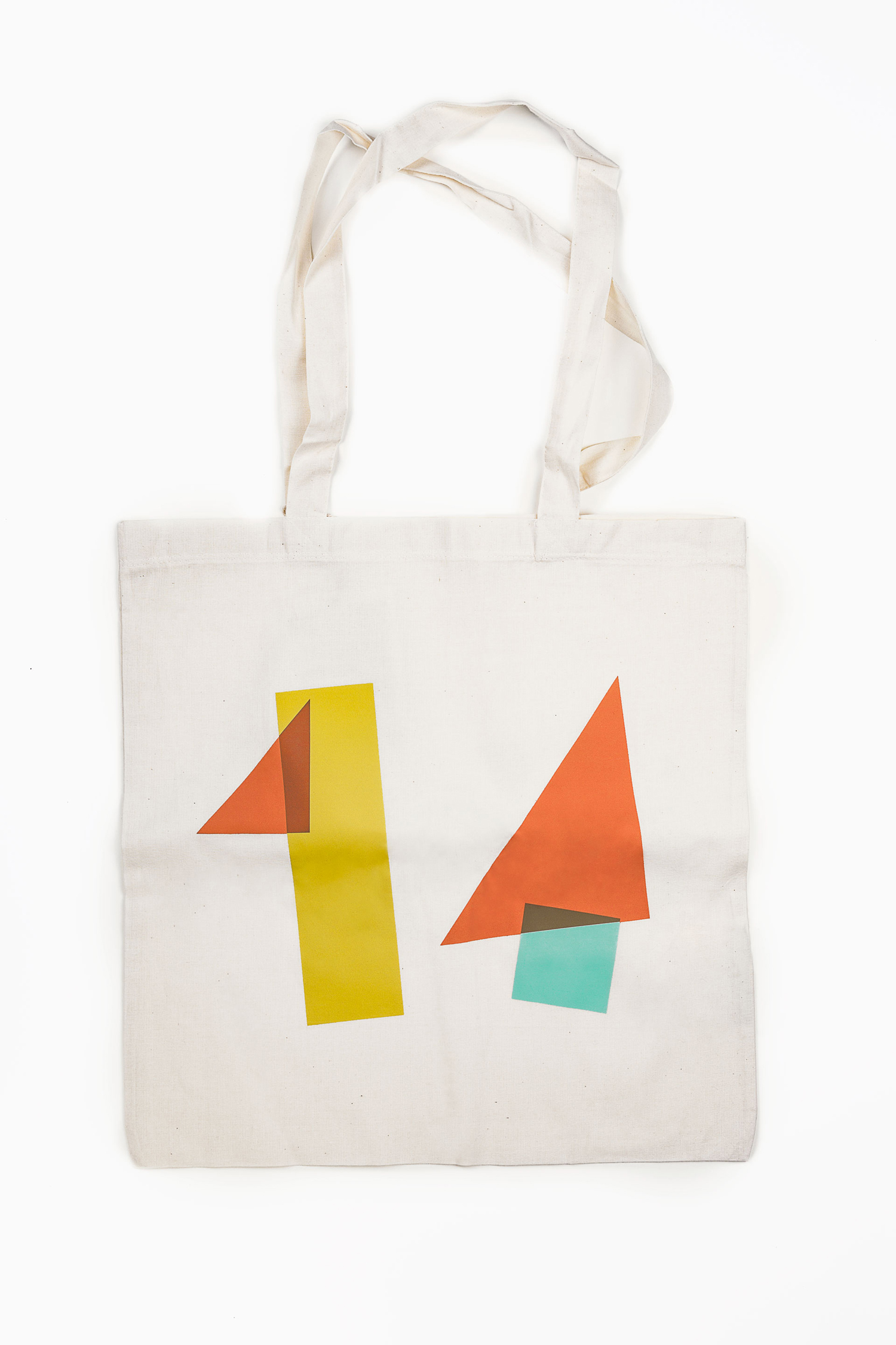 Logo and branded tote bag designed by Bedow for Swedish creative development studio 14islands