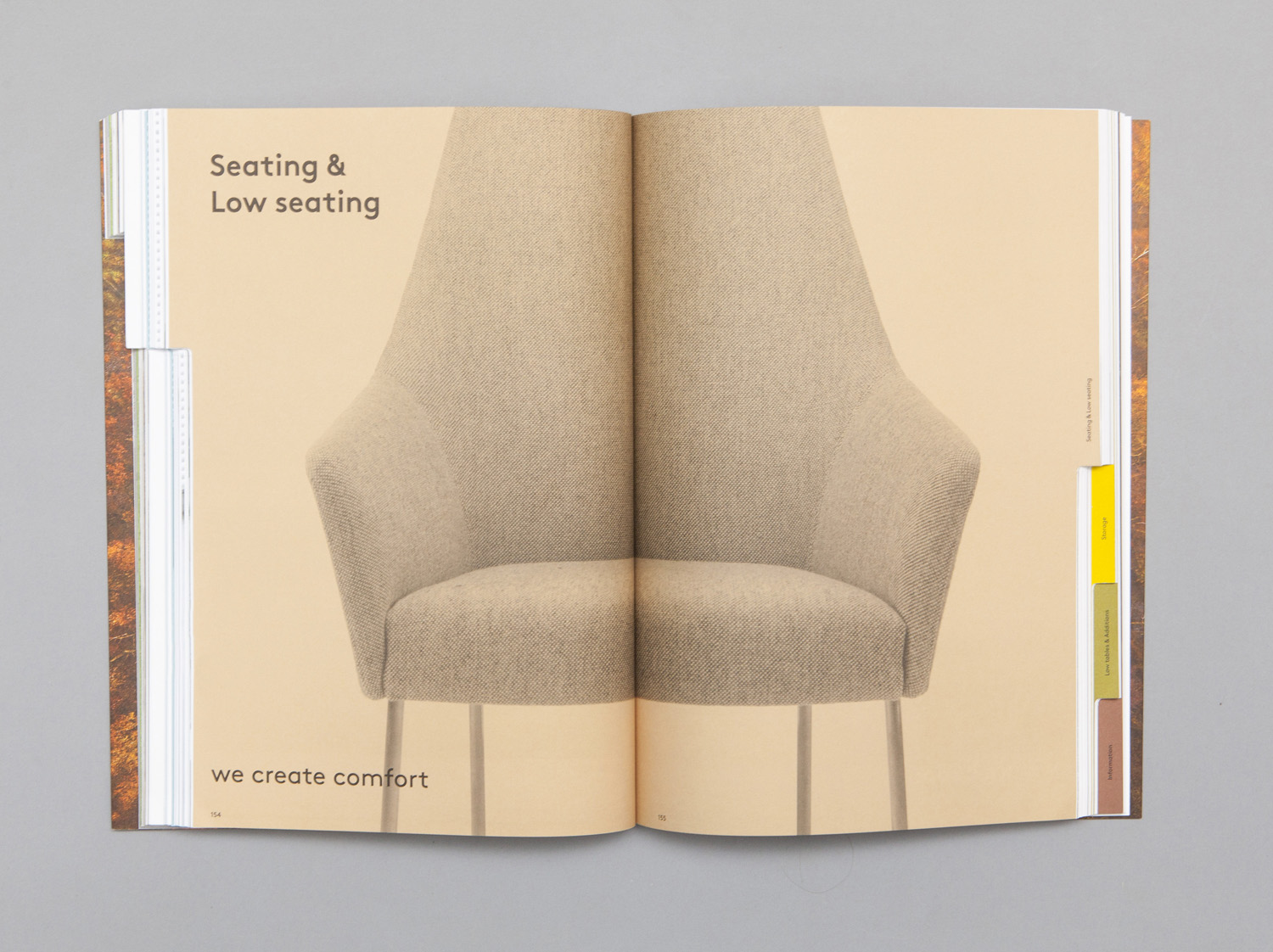 Brand identity and 2016 catalogue for furniture manufacturer Arco by Raw Color, The Netherlands