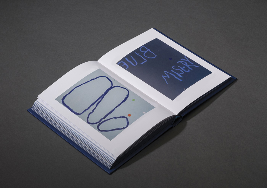 Graphic design by Inhouse for John Reynolds' Blutopia 