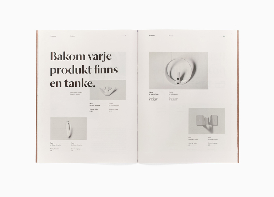 Essem Design product catalogue designed by Bedow
